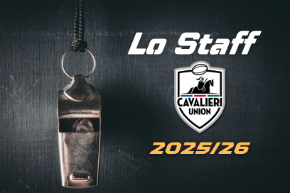 Cavalieri Union: ufficiale lo staff tecnico 2025/26