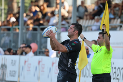 Infinito Lorenzo Giovanchelli: è festa per le 400 presenze nel rugby seniores