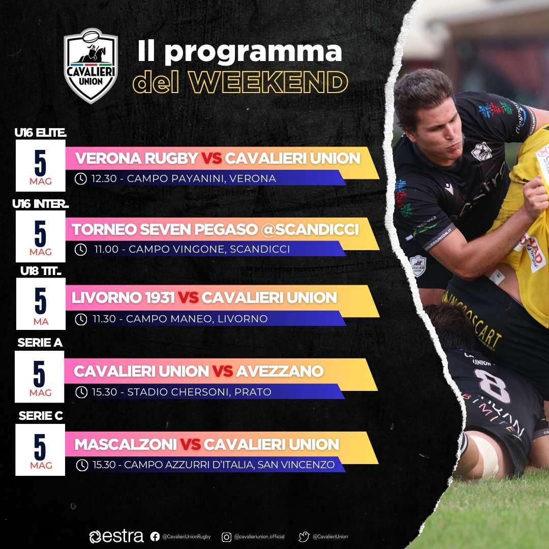 programma settimanale 5 maggio